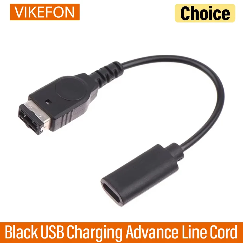 Black USB Charging Cable Game Console Charger