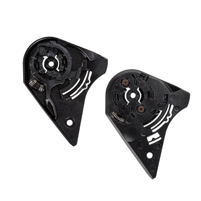 2Pcs Motorbike Equipment Helmet Visor Lens Base for LS2 Ff369 Ff352