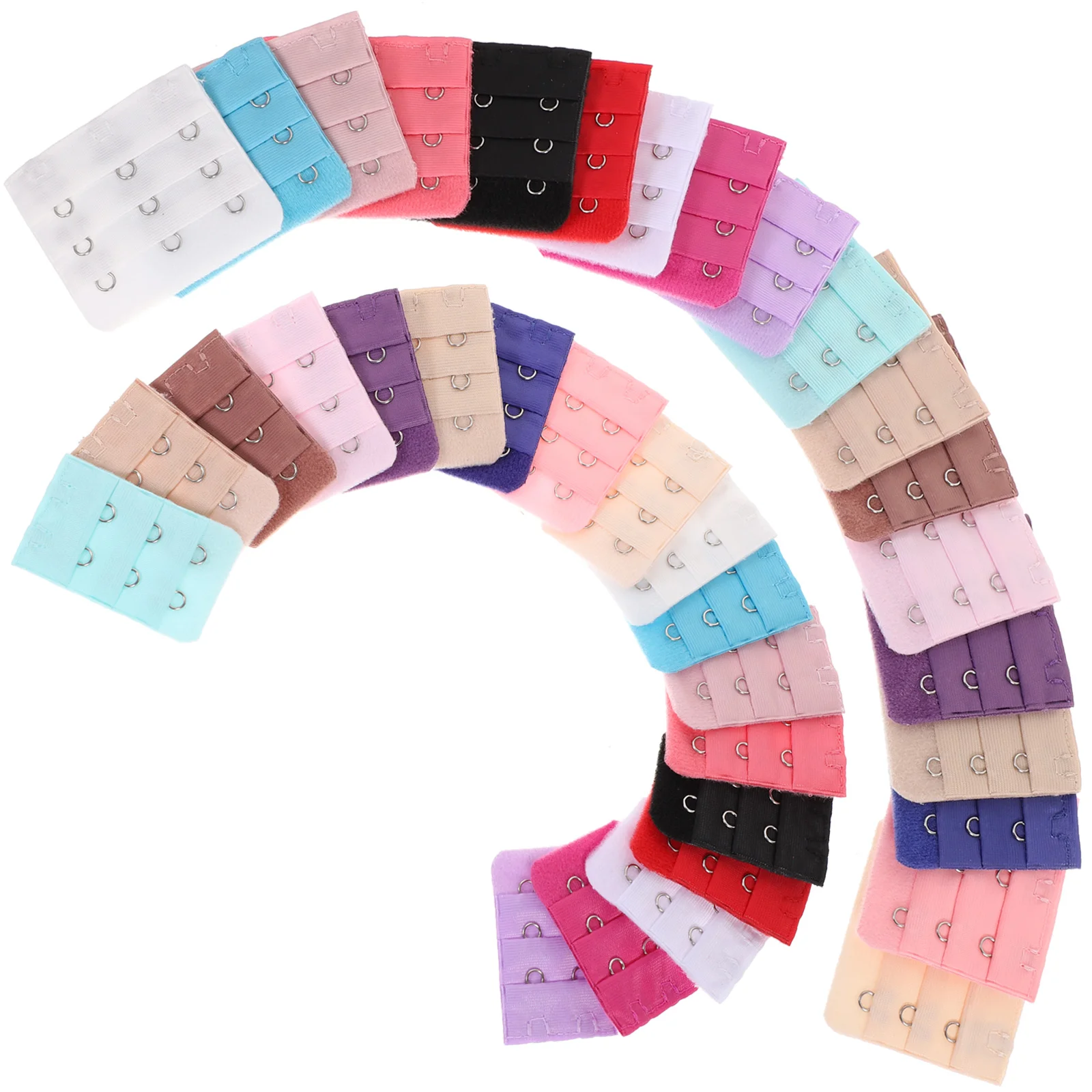 

36 Pieces Extension Cord under Outfit Low Back Converter Brassiere Extenders