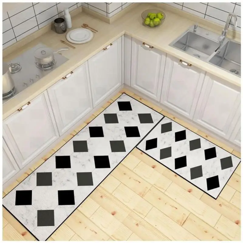 (Last Day Promotion – 50% Off!!!)🔥2024 Latest 3d Kitchen Printed Non-slip Carpet