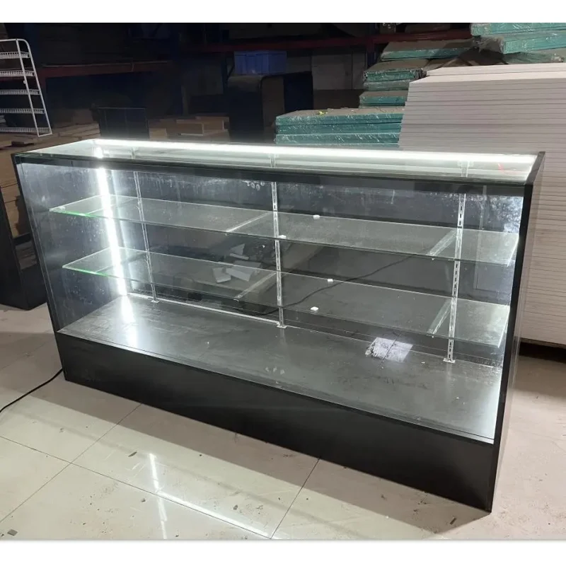 커스텀. 공장 직접 LED 조명 매장 진열 쇼케이스, 유리 진열 캐비닛 매장 진열 고정장치