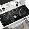 Evil Girl Devil Eye Gaming Mousepad XXL Keyboard Gamer Mouse Pad on The Table Speed Desk Mat Anime 900x400 800X300 big Mouse Mat 3