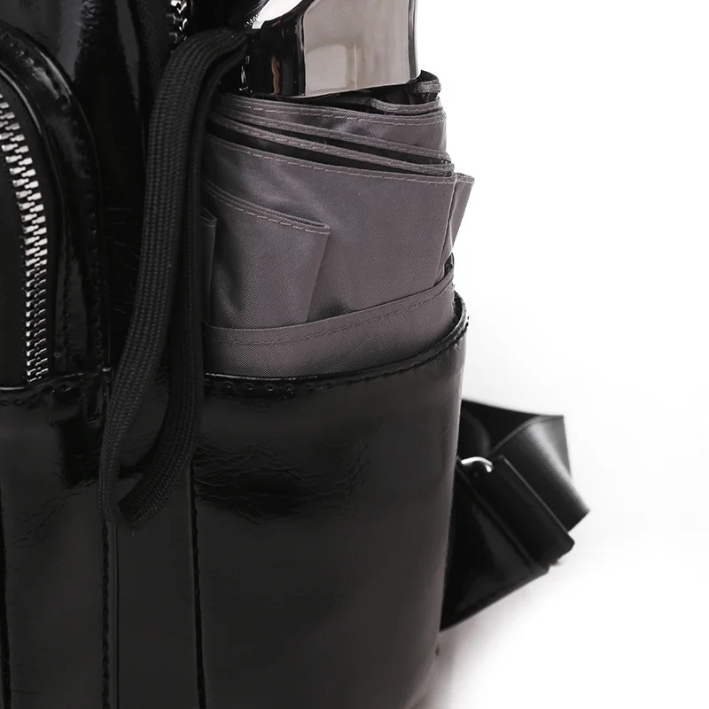 Small Backpack Women Multifunctional PU Leather Backpacks 2021 New Fashion High Quality Ladies Casual Travel Backpack School Bag