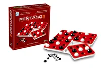 Pentago Game Pentago Board Game Gomoku Magic Gomoku With Black And White Beads Parenting Puzzle Board Game Chess Gobang Qenueson 1