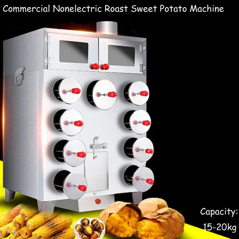 Commercial Sweet Potato Roaster 9 Holes Corn Over Upgrade Highbake Multihole Roasting Machine For Chestnut Potato Baker 3