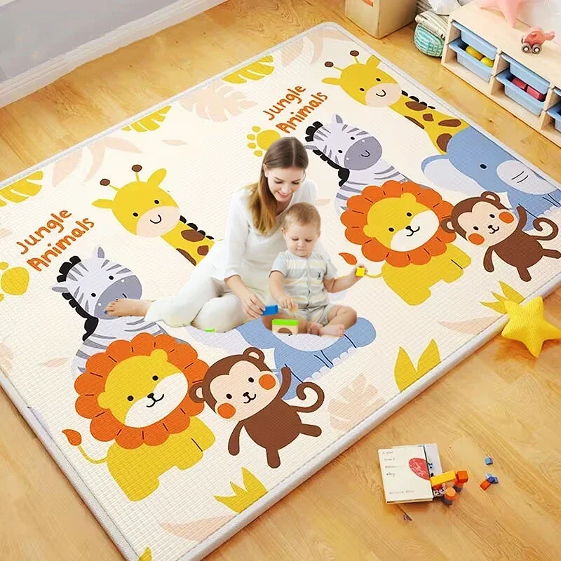 Non-toxic Baby Activity Gym Crawling Play Mats Carpet 5 Sizes Available Baby Game Mat for Children's Safety Rugs Folding Sending