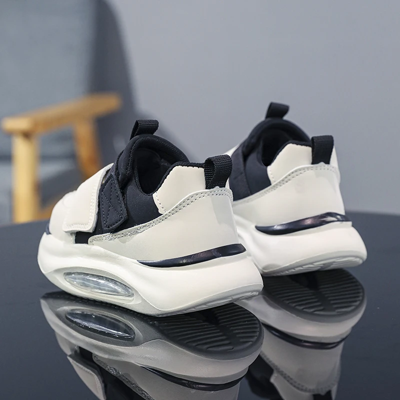 Kids Sneakers Boys Girls Casual Shoes Leather Waterproof Non-slip Running Shoes Sport Toddler 26-37