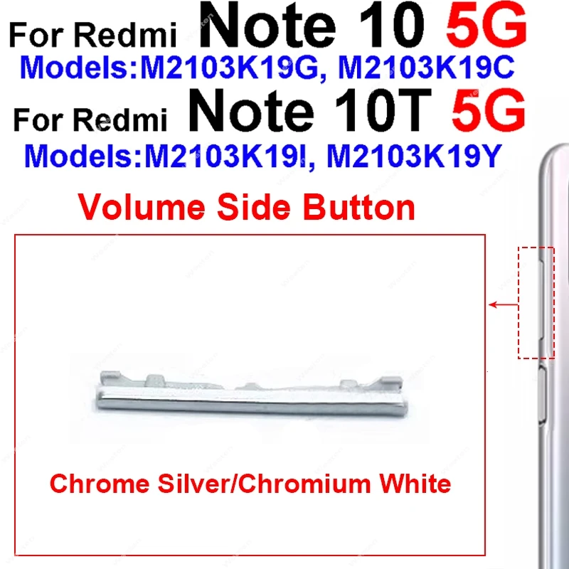 Volume and Power Side Button Replacement - Repair Spare Part