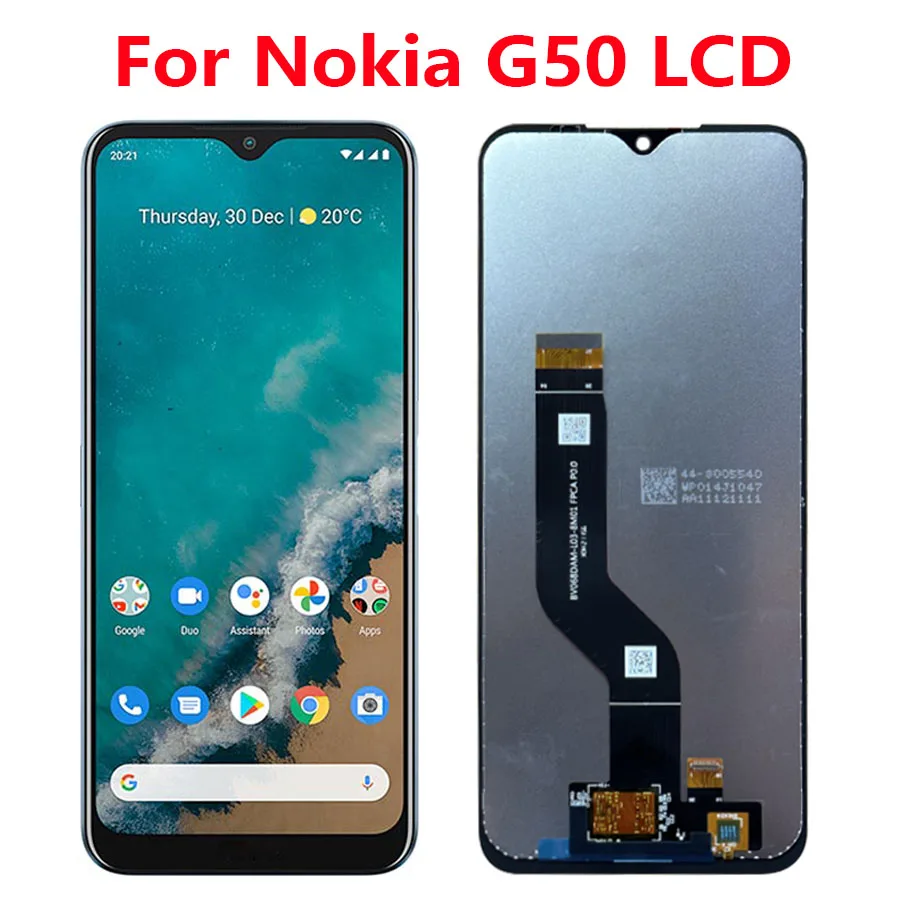 

6.82“Original For Nokia G50 LCD Display Touch Screen Panel Digitizer Assembly Replacement parts For Nokia G50 LCD With Frame