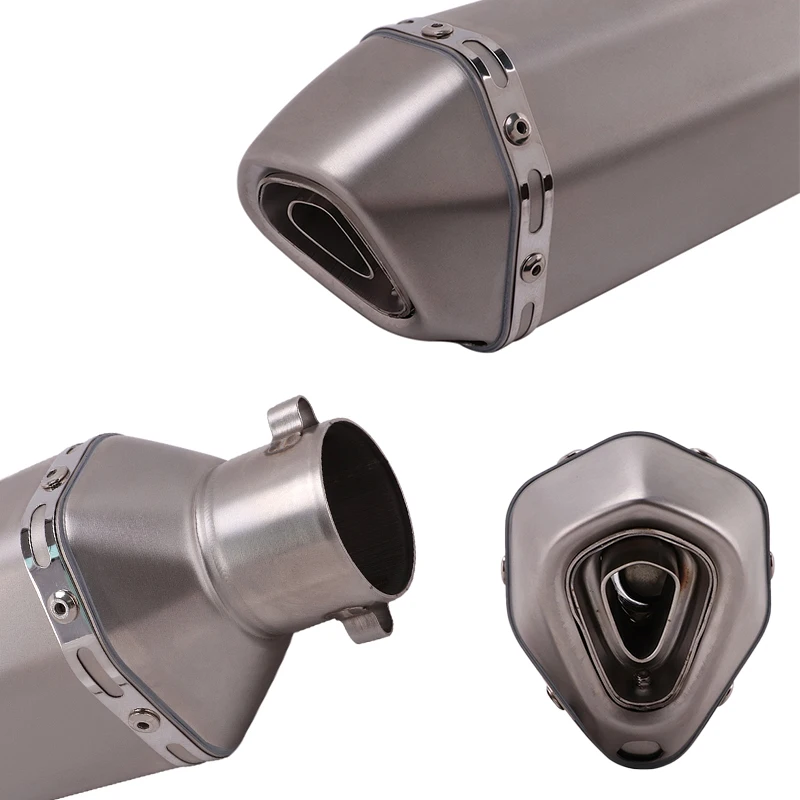 For Kawasaki ER6N ER6F Versys 650 Z650 Ninja650 Full System Motorcycle Exhaust Escape Front Mid Link Pipe Muffler Moto DB Killer - Image 4