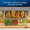 Toaster, Large Enough for 2 Pizzas, Stainless Steel French Doors, XL Sized 3