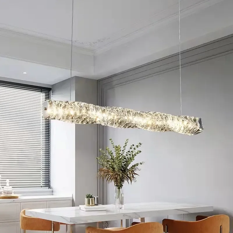 

Modern Luxury K9 Crystal Led Dimmable Pendant Lights Living Dining Room Ring Hanging Lamp Lustre Led Suspend Lamp Deco Fixtures