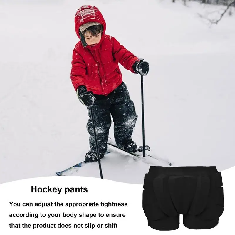 Hip Protection Shorts Pad Hip Butt Protection Padded Shorts for Snowboarding Skating Skiing fall protection equipment for kids