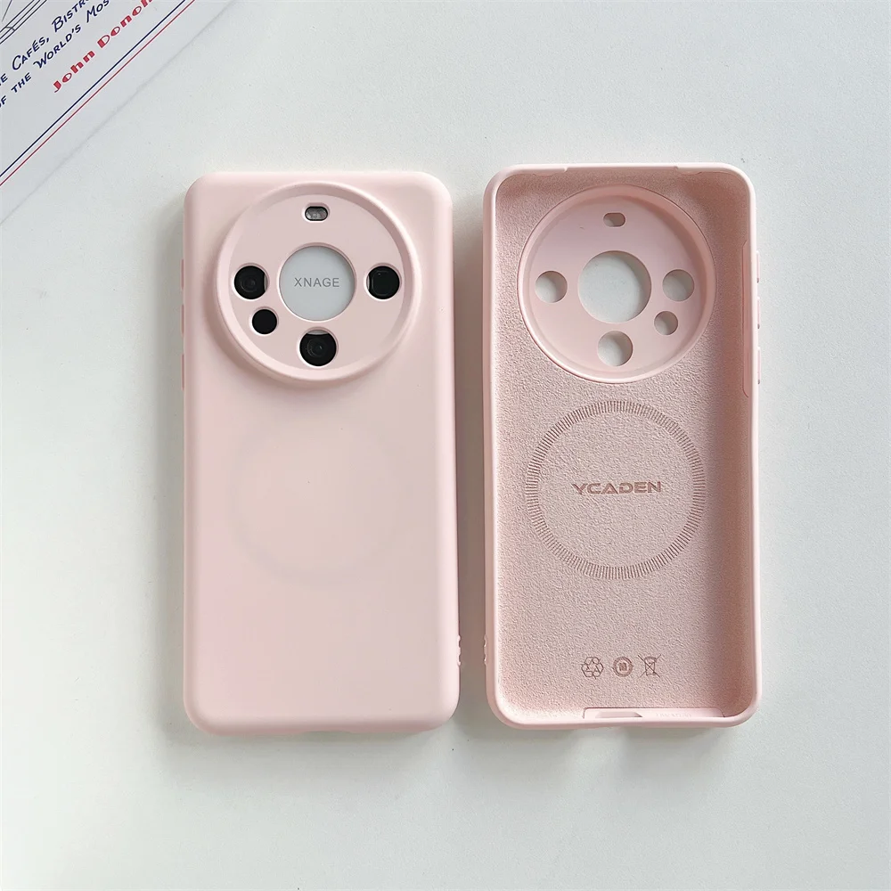 Luxury Liquid Silicone Magnetic Shockproof Case Cover