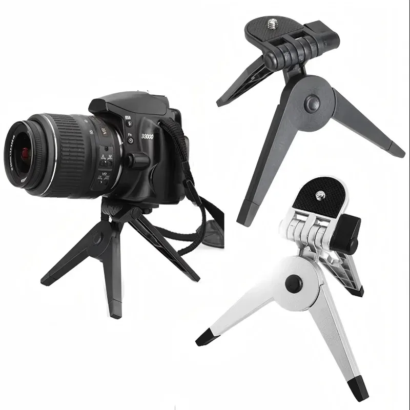 Trépied Pliable Portable Universel pour Appareil Photo DSLR, Jusqu'à 1.5kg