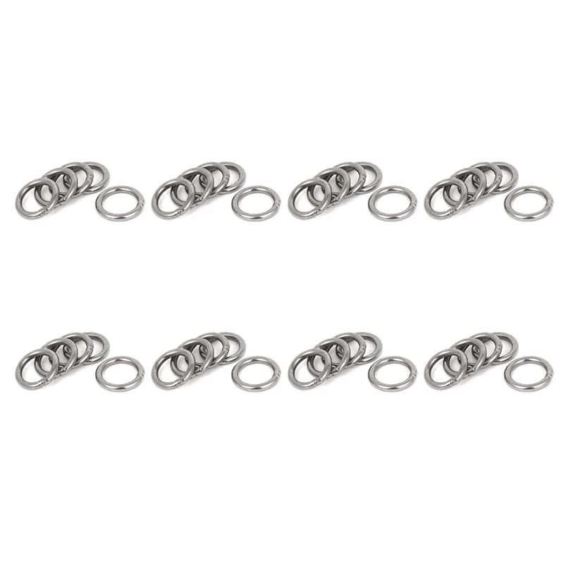 

20Mm X 3Mm Stainless Steel Webbing Strapping Welded O Rings 40 Pcs