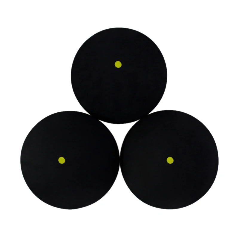 Squash Balls Professional Rubber Squash Ball For Squash Racket Red Dot Blue Dot Ball Fast Speed For Beginner Or Training Accessories