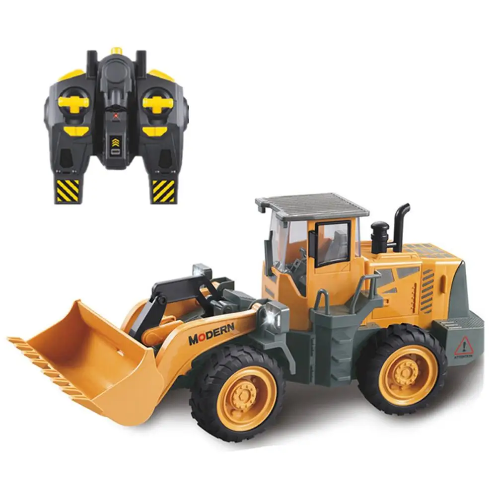 

1:8 Simulation Alloy Bulldozer Model 6-channel Remote Control Engineering Vehicle Toys For Collection Drop Shipping