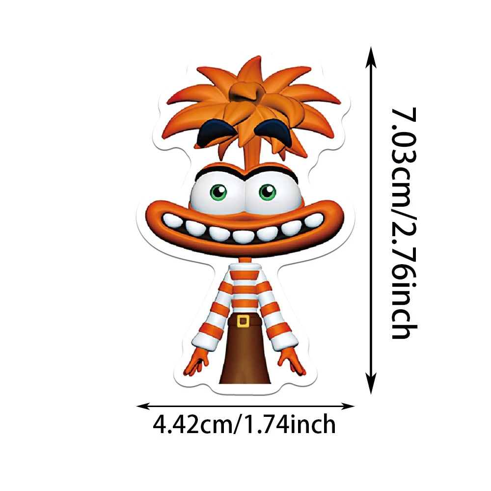 Cartoon sticker 10/30/50/100pcs Disney Anime Inside Out for laptop skateboard phone fridge scrapbooking