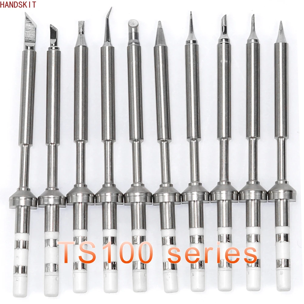 Soldering Iron Tips TS101/TS100/T85 Replacement Various Models Of Tip Electric Soldering Iron Tip K KU I D24 BC2 C4 C1 JL02 Soldering Iron Solder Iron Kit