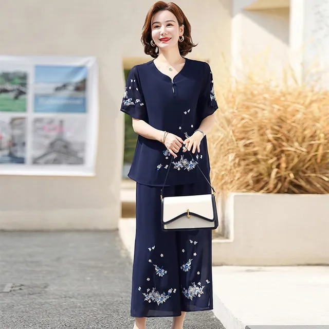 Tenue Femme Voilée Moderne Ensemble Pièces Femme Pantalon