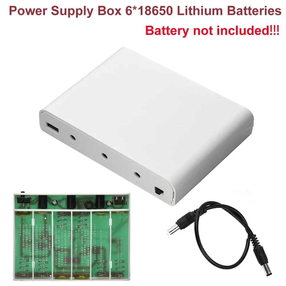 Compact Uninterruptible Power Supply with Built-in Adapter
