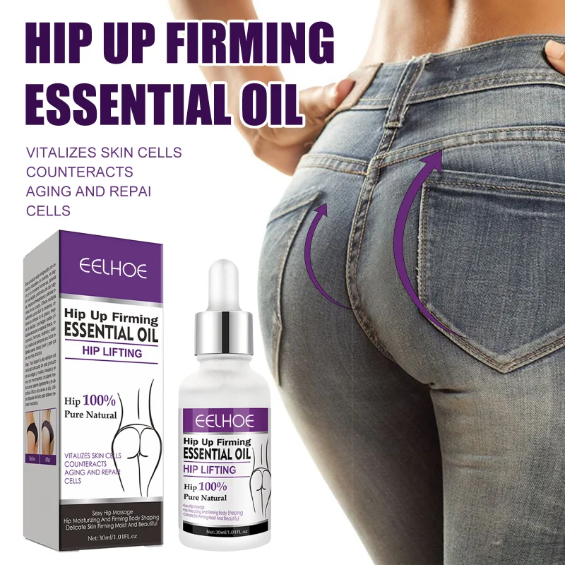 30ml Fast Buttock Growth Oil Hip Enlargement Essential Oils Cream Effective Enhancement Ass Lifting Firming Lift Up Butt Beauty