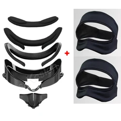 Adjustable VR Facial Interface Bracket with Anti-Light Nose Pad (Black Set A)