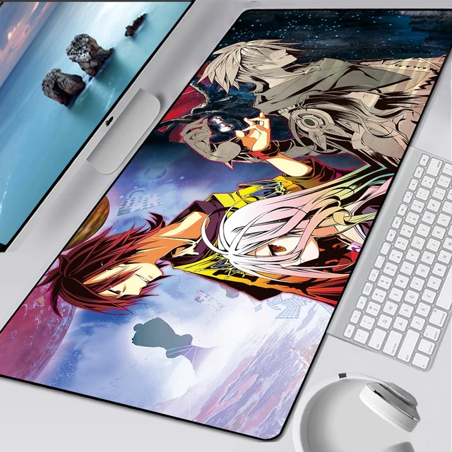 Xxl Anime Mouse Mat Gaming Mousepad Washable Gamer Rubber Large Mouse Pad  Desk Keyboard Play Mat For No Game No Life 900x400x2mm - Mouse Pads -  AliExpress