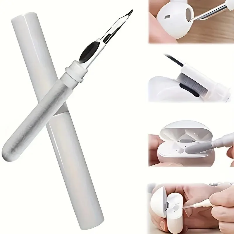 3-in-1 Small Bluetooth Earbud Cleaning Tool Multi-function Cleaning Kit Pen Wireless Headset Brush earbud cleaning tool