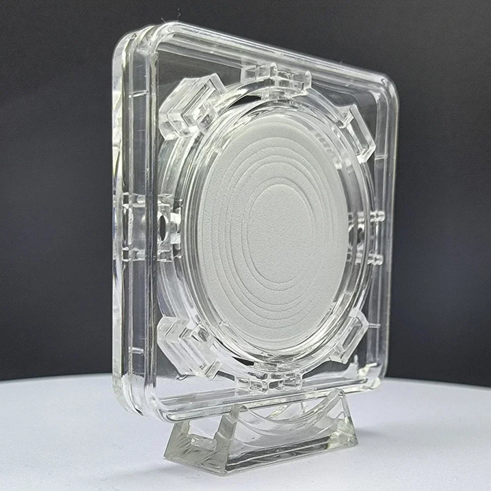 New 40mm Acrylic Coin Display Case Transparent Box Commemorative Medal Protection Box Handmade Goo Card Coin Protection Box 5