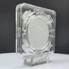 New 40mm Acrylic Coin Display Case Transparent Box Commemorative Medal Protection Box Handmade Goo Card Coin Protection Box 5