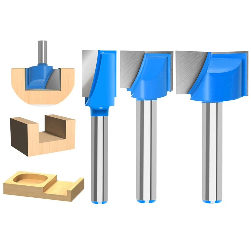 Hampton Reinigung Bottom Gravur Bit 1pc 6mm Schaft CNC Router Bit Für Holz Fräser Hartmetall-schaftfräser – Detail 6