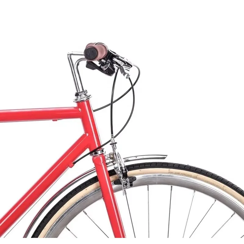 Bicicleta de ciudad clásica para adultos, Pedal regular barato de