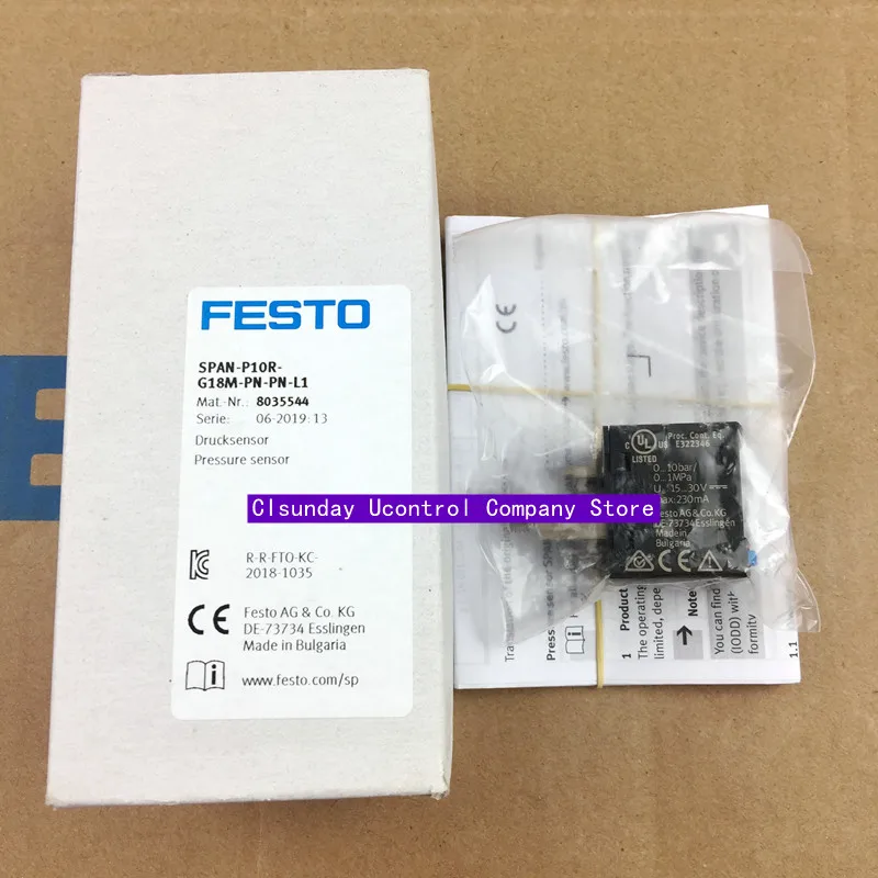

Новый оригинальный сенсорный переключатель FESTO SMTO-8E-PS-S-LED-24 171178