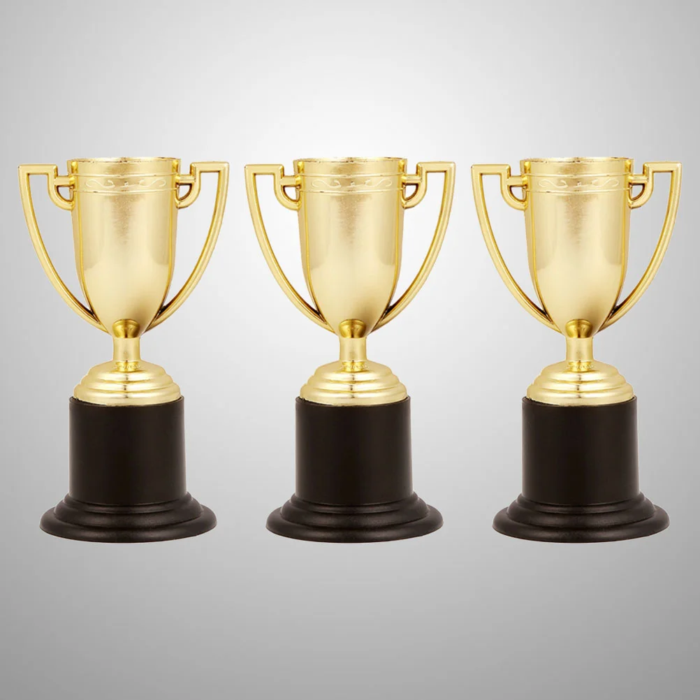 

6pcs Award Trophy Cups, Decorative Durable Lightweight kids award trophy for Party Favors, Props, Rewards, Winning Prizes