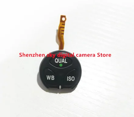 

NEW Top Cover Button For Nikon D300 D300S Left QUAL WB ISO Button Key Digital Camera Repair Part