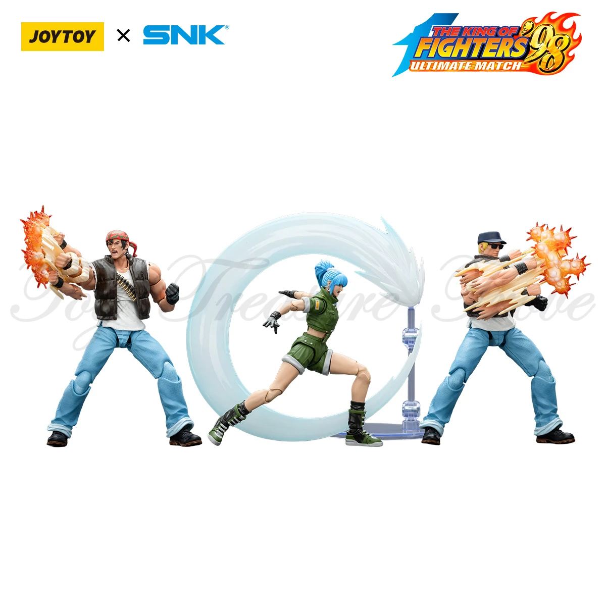 PRE ORDER] JOYTOY 1/18 Action Figures KOF'98UM Ikari Warriors Team
