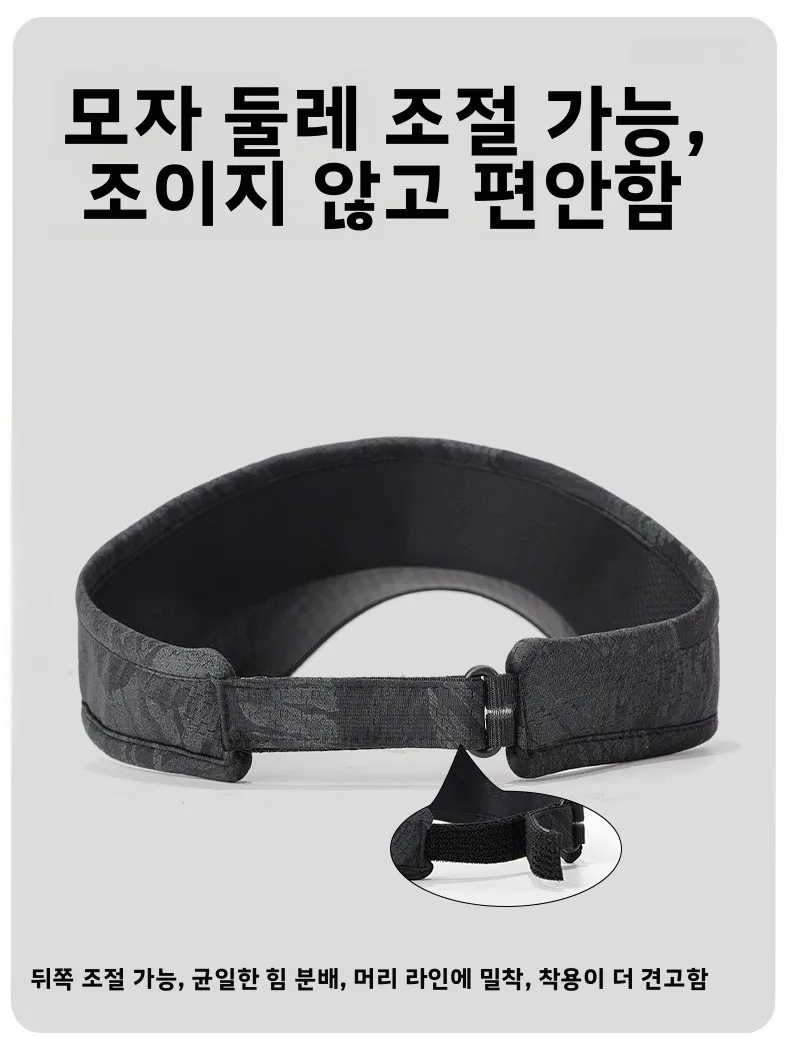 2026 신상 야외 스포츠 러닝 캡 라이트 보드 탑 햇 여름 햇빛 가리개 다크 플라워 이중 레이어 스플라이싱 패셔너블 남성 캡