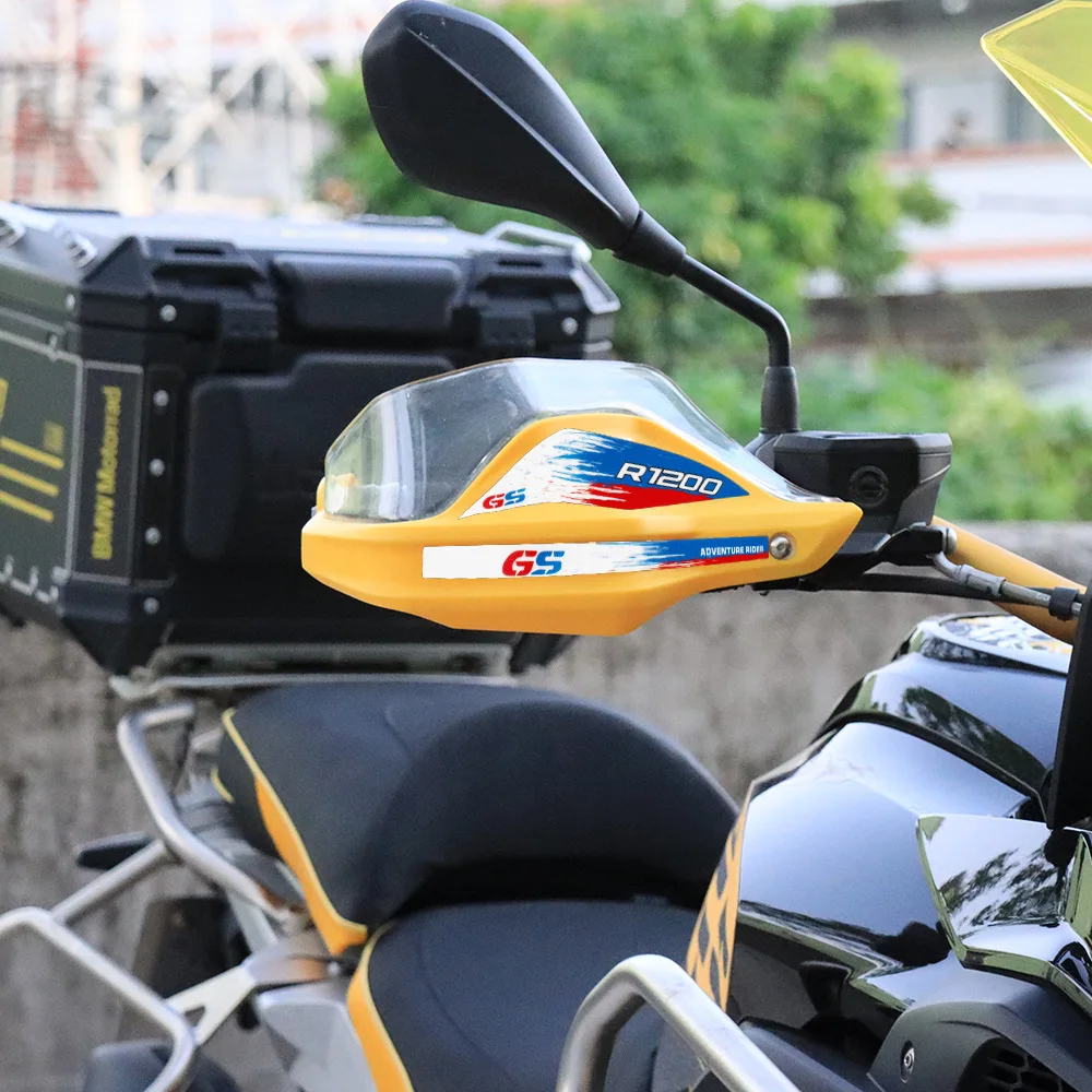 Enhanced Motorcycle Hand Guard Stickers