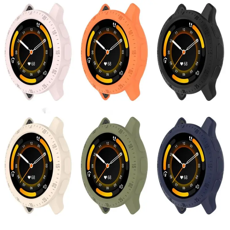 Garmin Venu 3 3S 스마트 시계 밴드 소프트 실리콘 범퍼 Venu3 Venu3S 보호 쉘 액세서리 용 TPU 보호 케이스 커버