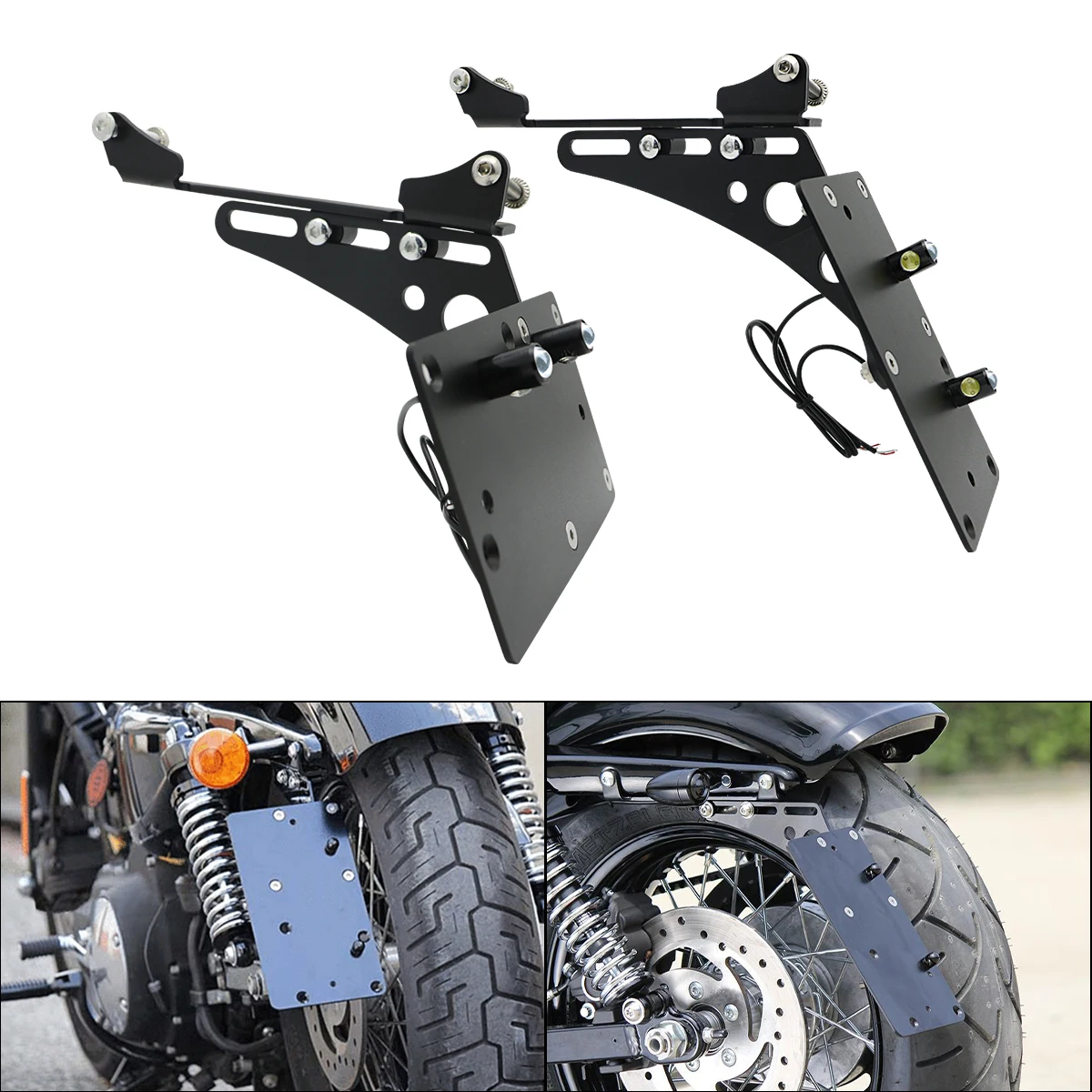 Accessorio Sportster Portapacchi Per Harley Sportster XL883 E Xl1200