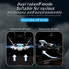 RC Plane Aero Jet Dron Remote Control Airplane 2.4G 8K Dual Camera Fighter Hobby Plane Glider Airplane Foam RC Drone drop ship 5