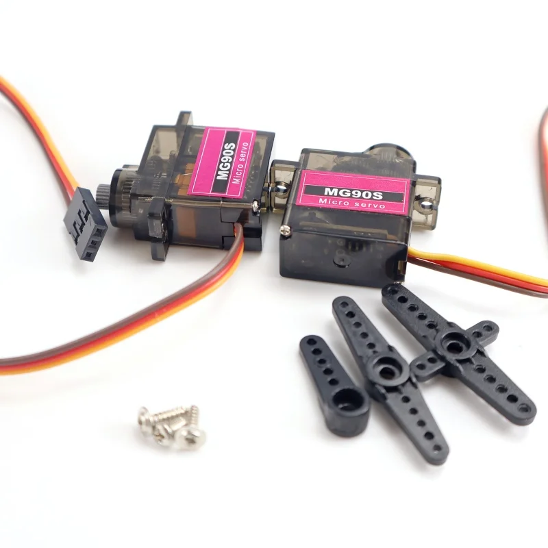 Servomoteur MG90S 9g Engrenage Métal 360° 180° pour RC Robot