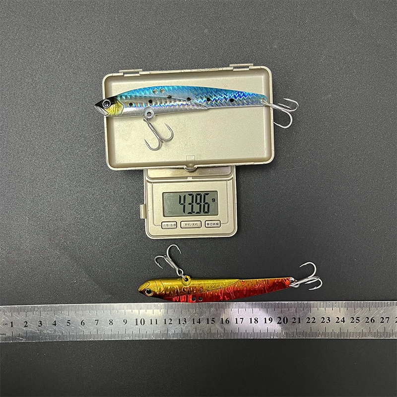 44g 110mm Sinking Metal Vibration Ratlin Fishing Lures Long Casting Vib Swimbait Wobbler Pesca Artificial Hard Baits Equipment 4
