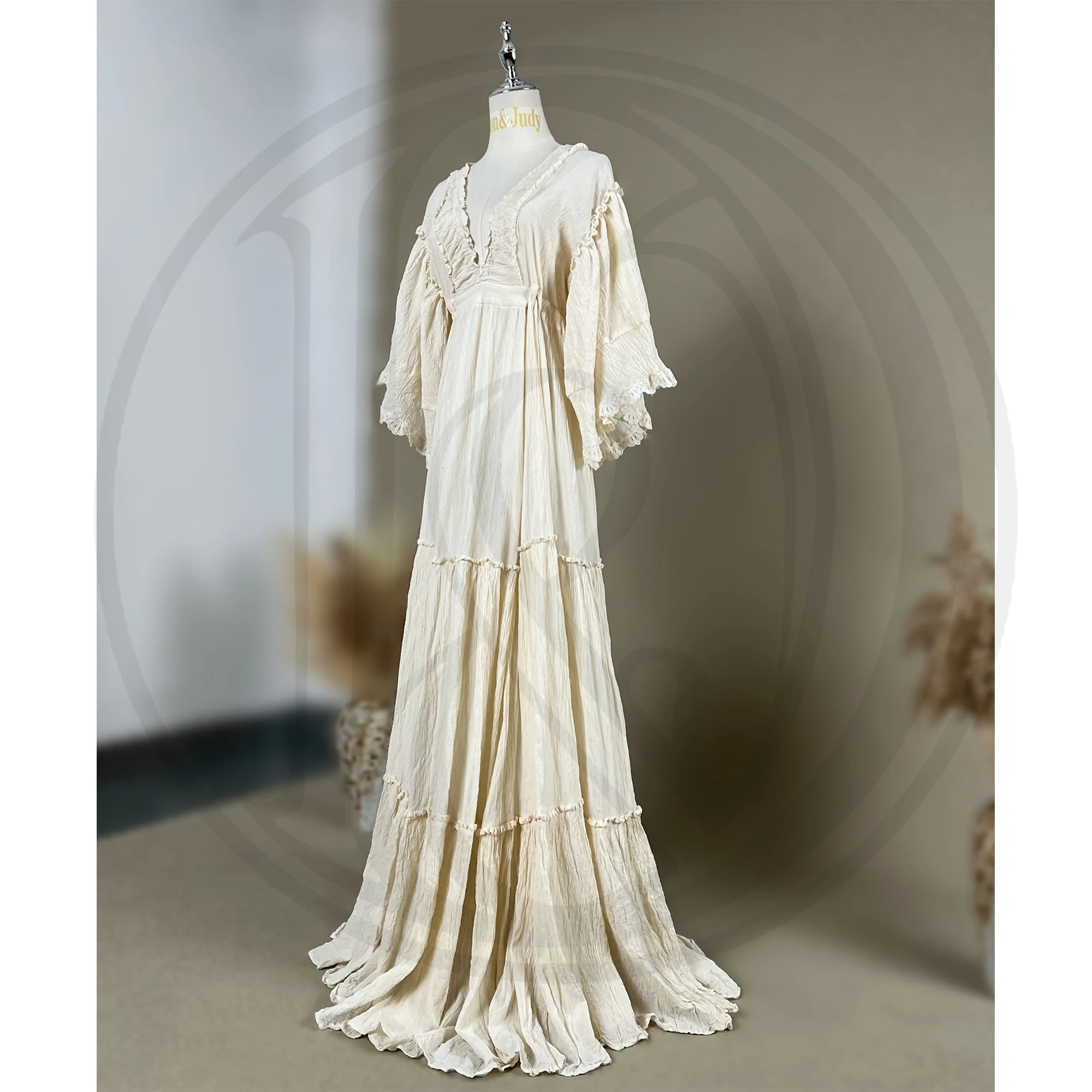 Don&Judy Boho Cotton Maternity Dress Photo Shoot Deep V-neck Batwing Sleeves Wedding Gown Vintage Pregnancy Photography Dresses - AliExpress 1501 Don&Judy Boho Cotton Maternity Dress Photo Shoot Deep V-neck Batwing Sleeves Wedding Gown Vintage Pregnancy Photography Dresses - AliExpress 1501