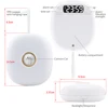 TS-BC670 Silent Vibration Alarm Clock Students Wake Up Strong Wake Artifact Creative Cute Pet Mute LED Digital Clock 5
