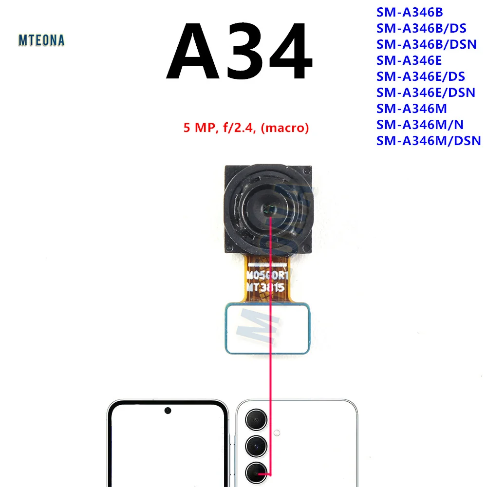 Enhanced Camera Module Replacement for Samsung Galaxy A Series - Front & Rear Views