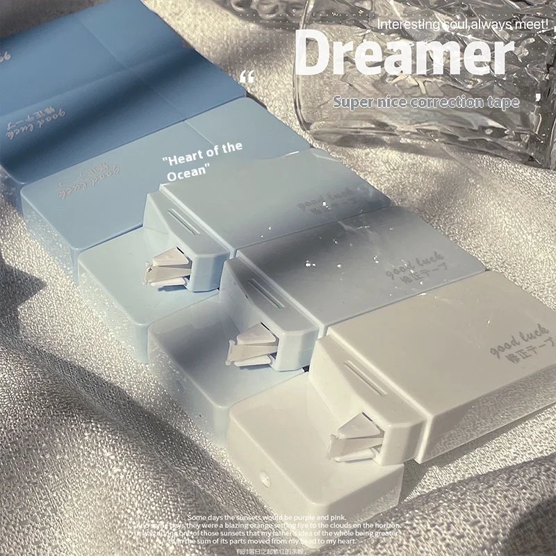 그라디언트 컬러 보정 테이프, 모란디 컬러, 창의적인 교정기, 학생 학습 용품, 6 팩