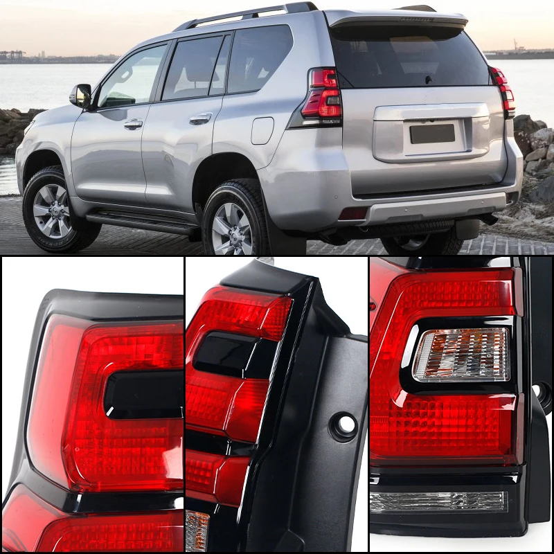トヨタランドクルーザープラド LC150 GRJ150 TRJ150 2011 ～ 2017 LED シーケンシャルウインカー テールランプ と互換性がある トヨタ ランドクルーザー プラド 150 LC150 FJ150